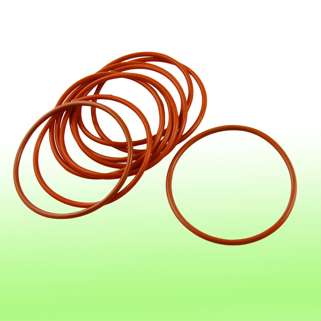 Uxcell 10 Pcs Flexible Silicone O Ring Seal Sealing Gasket 62mm x 68mm x 3mm | Harfington