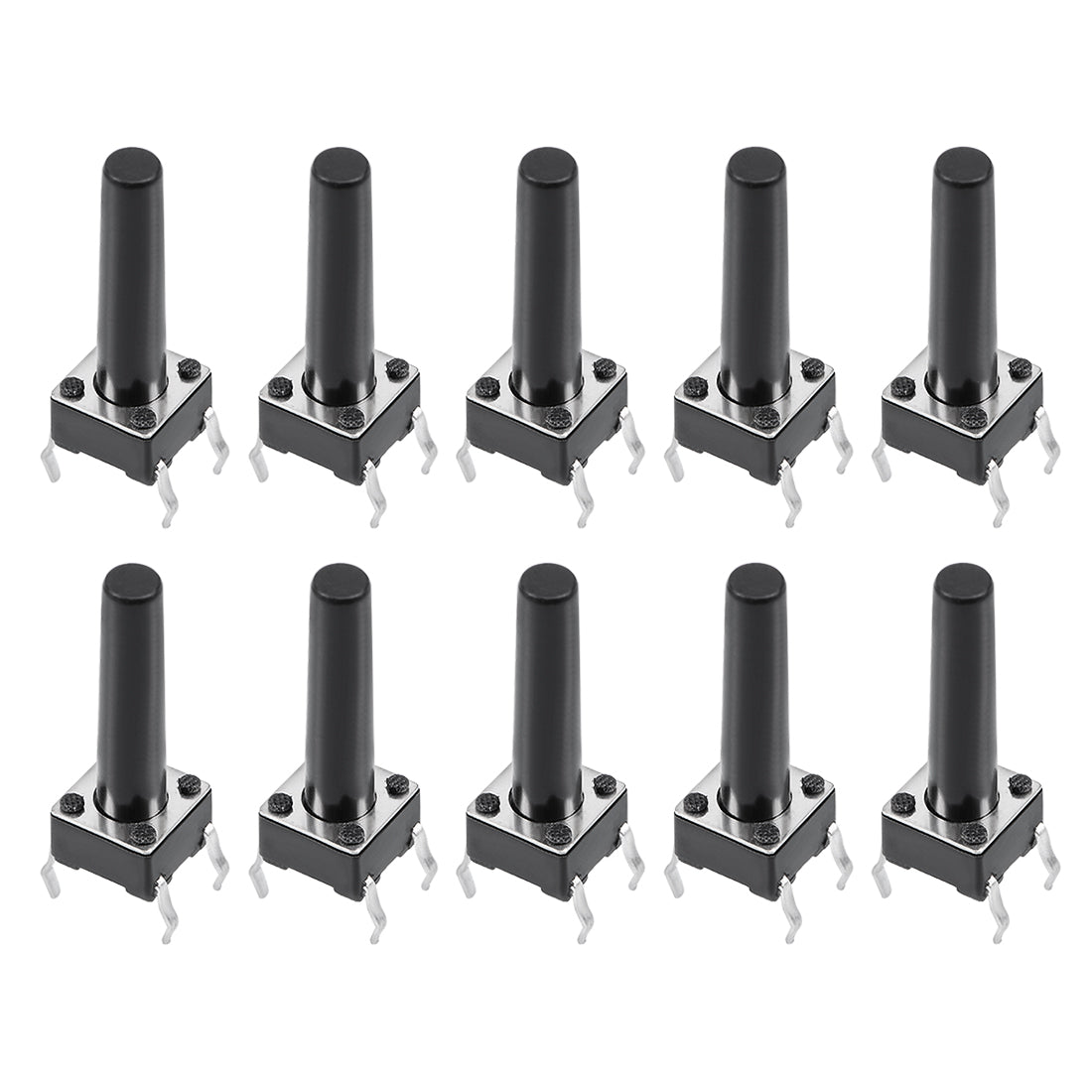 Uxcell 6x6x18mm Panel Mini/Micro/Small PCB Momentary Tactile Tact Push  Button Switch DIP 10PCS