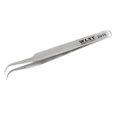 Harfington Uxcell Bent Curved Tip Tweezers Forceps Plier Hand Tool