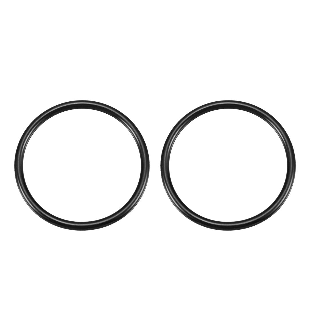 uxcell Uxcell Black 56 x 3.5mm Rubber O-ring Oil Seal Sealing Ring Gasket 2 Pcs