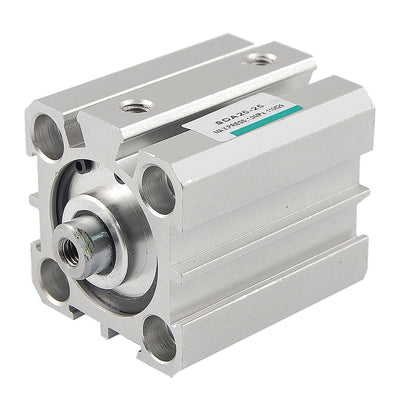 Harfington Uxcell SDA 25mm Bore 25mm Stroke Compact Pneumatic Air Cylinder