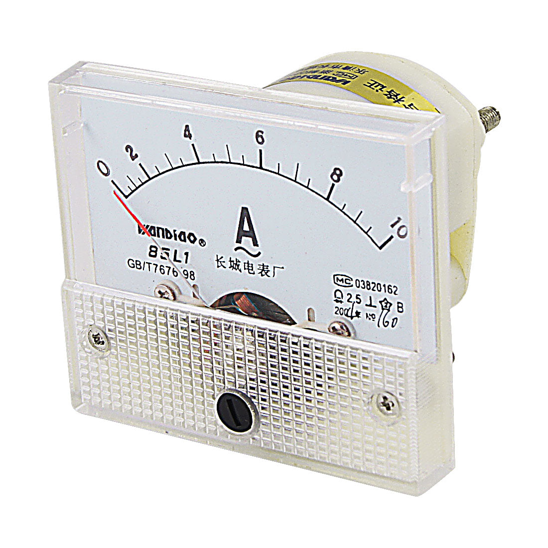 uxcell Uxcell Class 2.5 Accuracy AC 0-10A Analog Panel Meter Ammeter