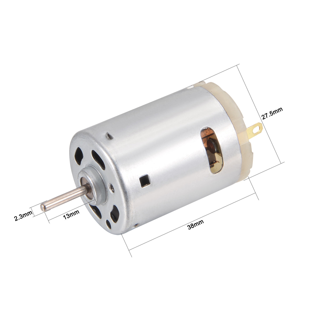 uxcell Uxcell DC 12V 6000RPM Mini Magnetmotor Elektromotor Motor für Fahrzeug DIY 