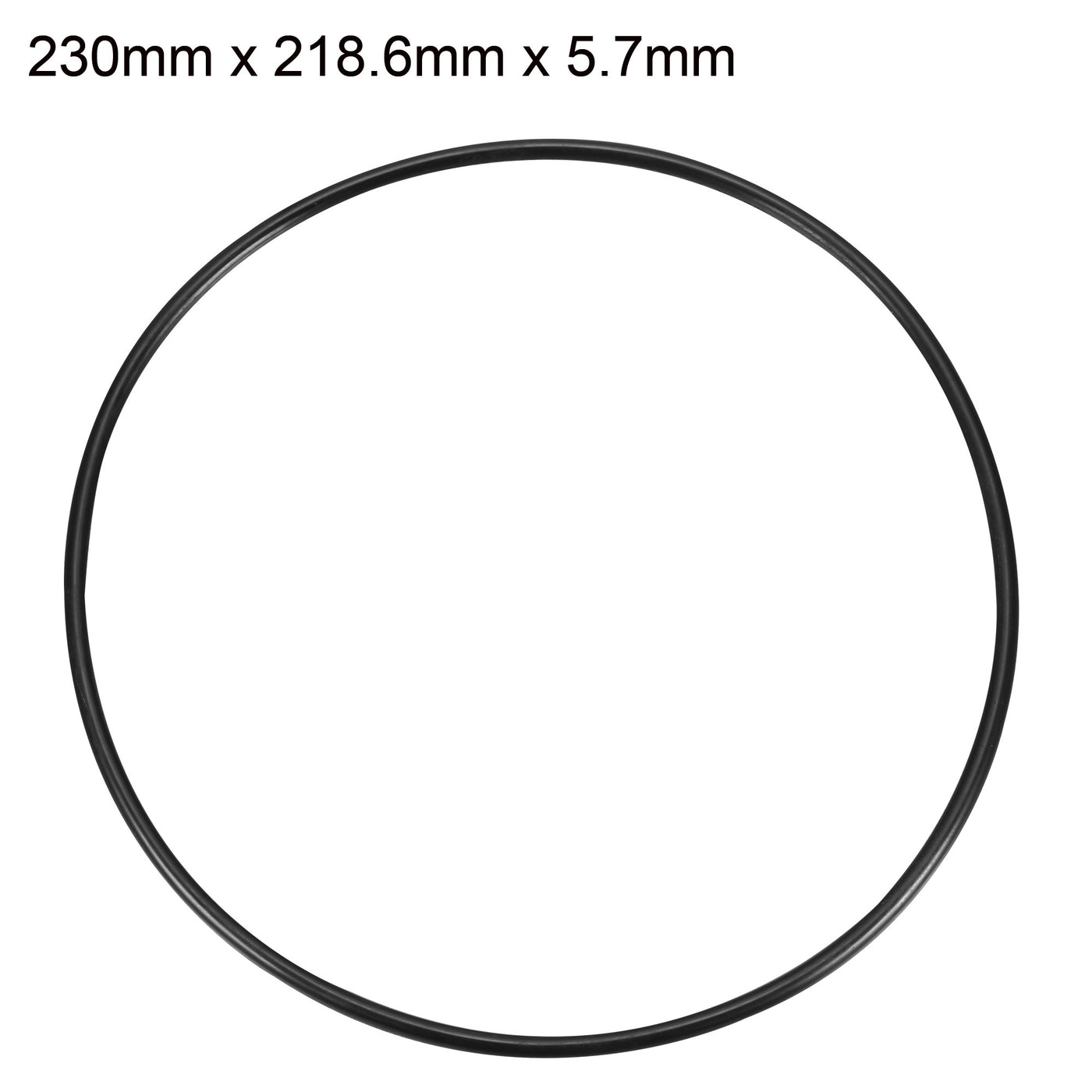 uxcell Uxcell 230mm x 5.7mm O Rings Hole Sealing Gasket Washer