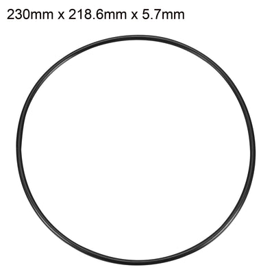 Harfington Uxcell 230mm x 5.7mm O Rings Hole Sealing Gasket Washer