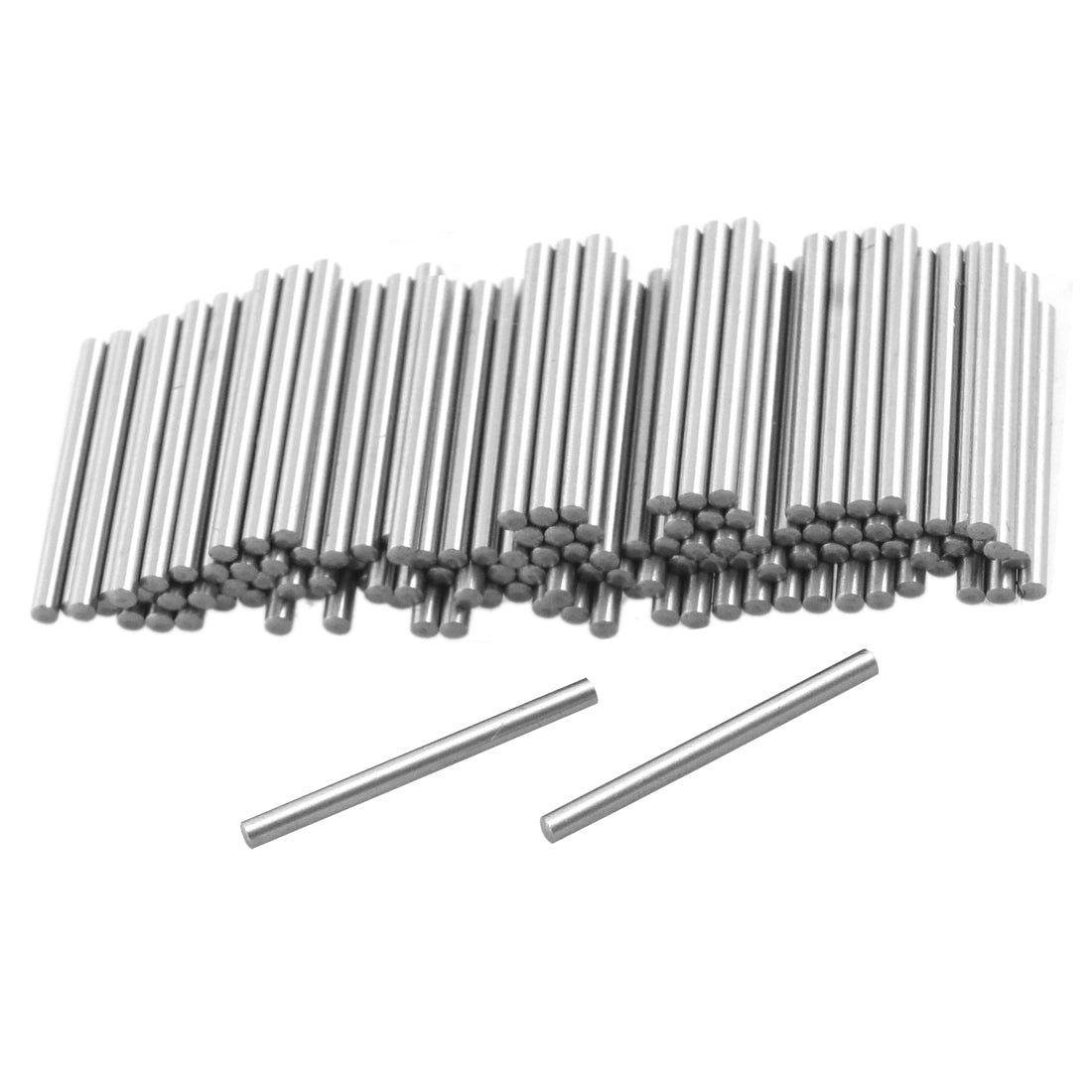 uxcell Uxcell 100 Pcs Metal 1.25mm x 15.8mm Dowel Pins Fasten Elements