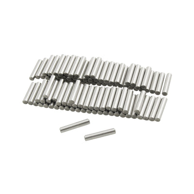 uxcell Uxcell 100 Pcs Stainless Steel 2.45mm x 15.8mm Cylinder Dowel Pins Fasten Elements