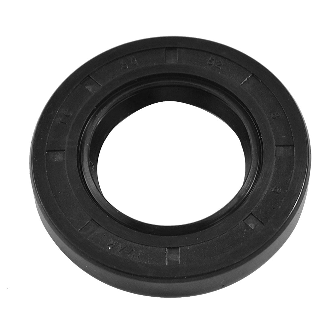 uxcell Uxcell 30mm x 52mm x 8mm Metric Double Lipped Rotary Shaft Oil Seal TC