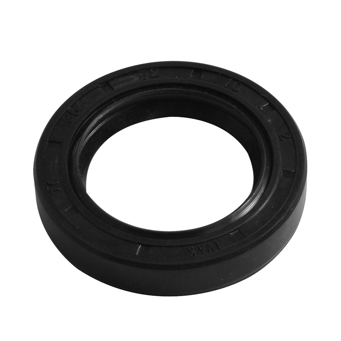 uxcell Uxcell NBR TC 35mm x 52mm x 10mm Metal Spring Double Lip Oil Shaft Seal