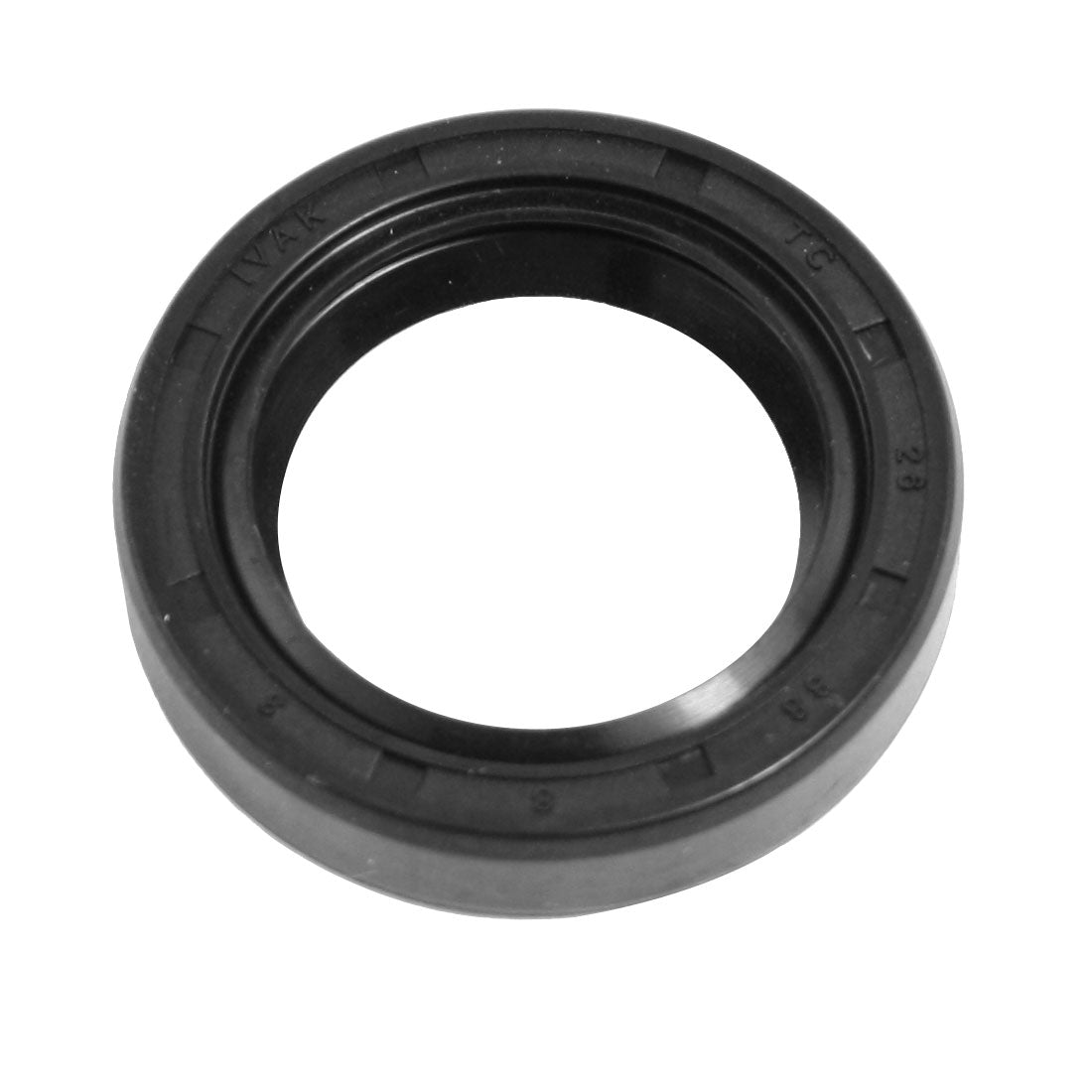 uxcell Uxcell 26mm x 38mm x 8mm Nitrile Rubber TC Double Lip Rotary Shaft Oil Seal