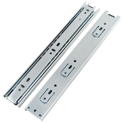 Harfington Uxcell Pair 11" Full Extension Ball Bearing Telescopic Drawer Runners Slide Rails