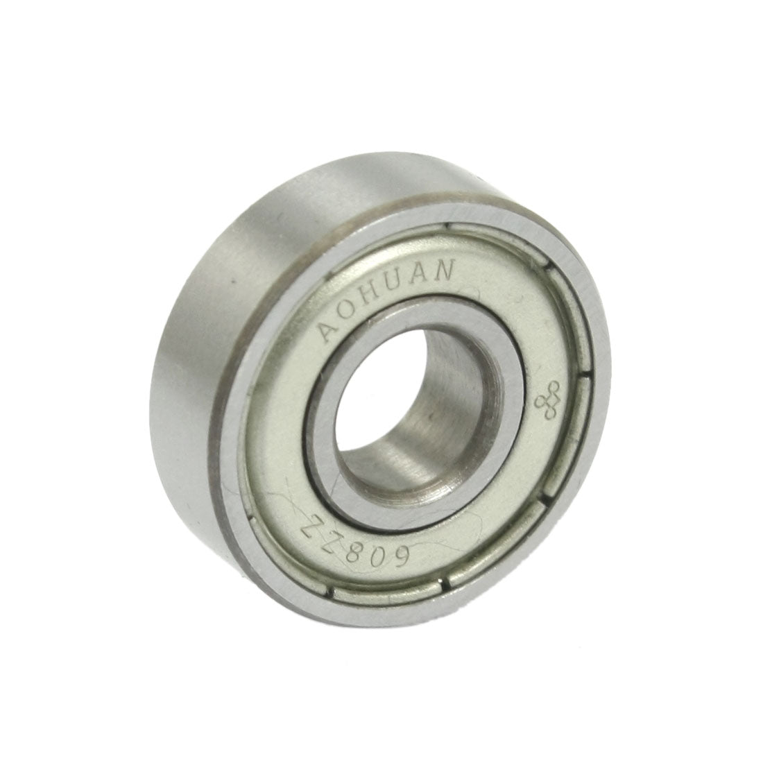 uxcell Uxcell Silver Tone 608ZZ Shielded Deep Groove Ball Bearings 8mm x 22mm x 7mm