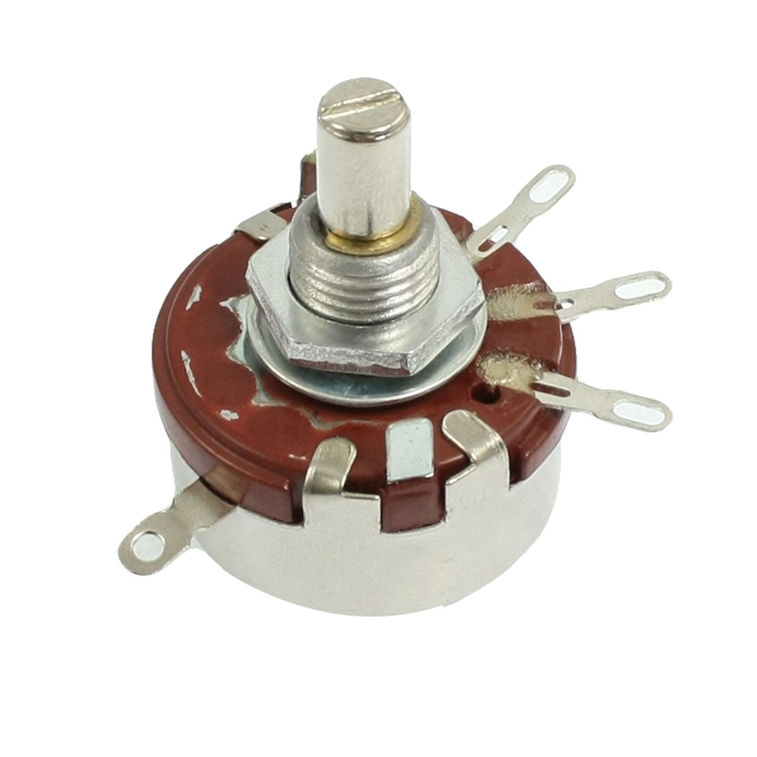 uxcell Uxcell 2W 4.7K ohm 3 Terminals Single Linear Taper Rotary Potentiometer