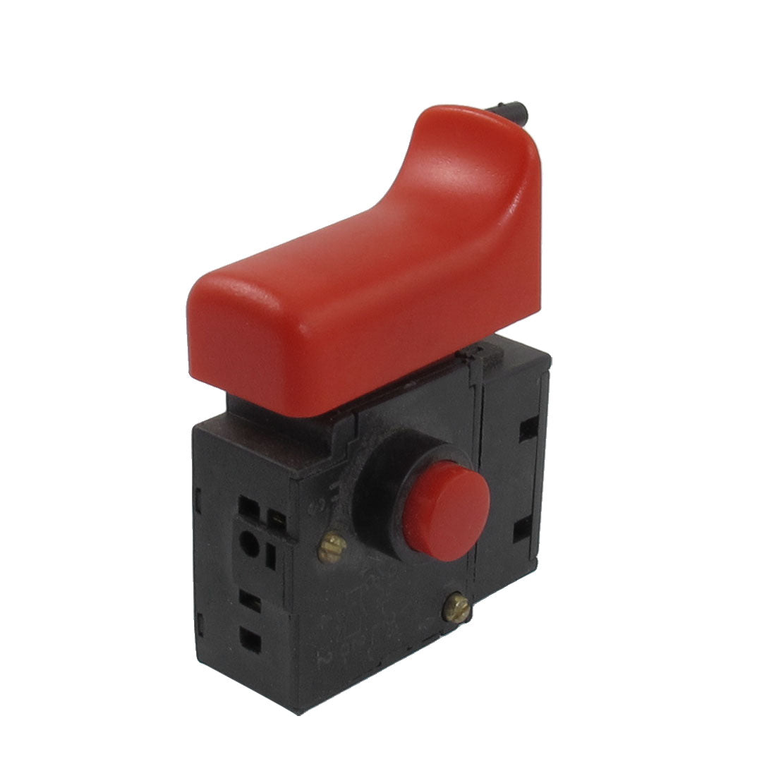 uxcell Uxcell AC 250V 6A Lock on Red Case Trigger Switch for  10RE Electric Drill