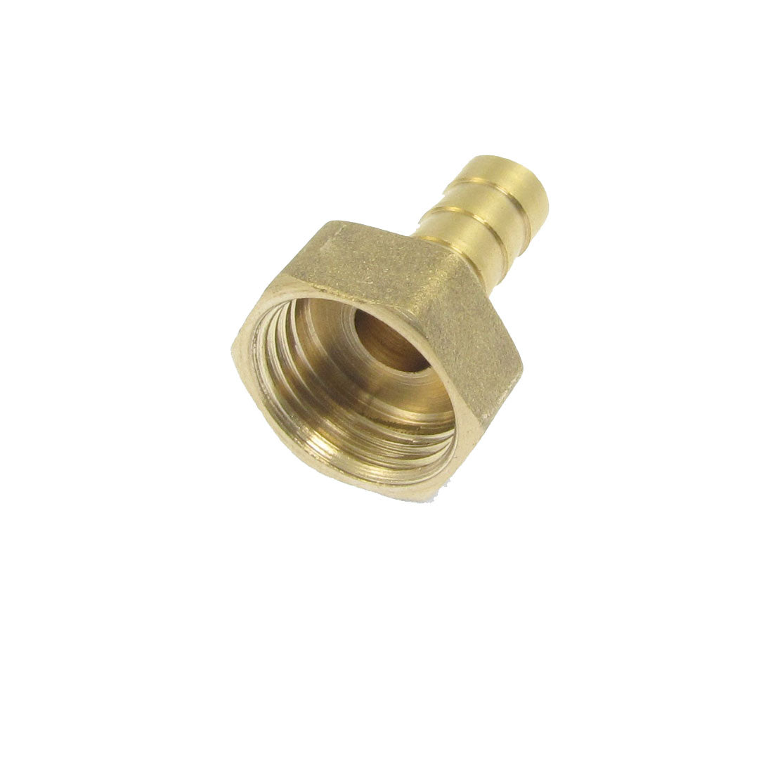 uxcell Uxcell 1/2 G Threaded 10mm Pneumatic Air Gas Hose Barbed Fitting Coupling