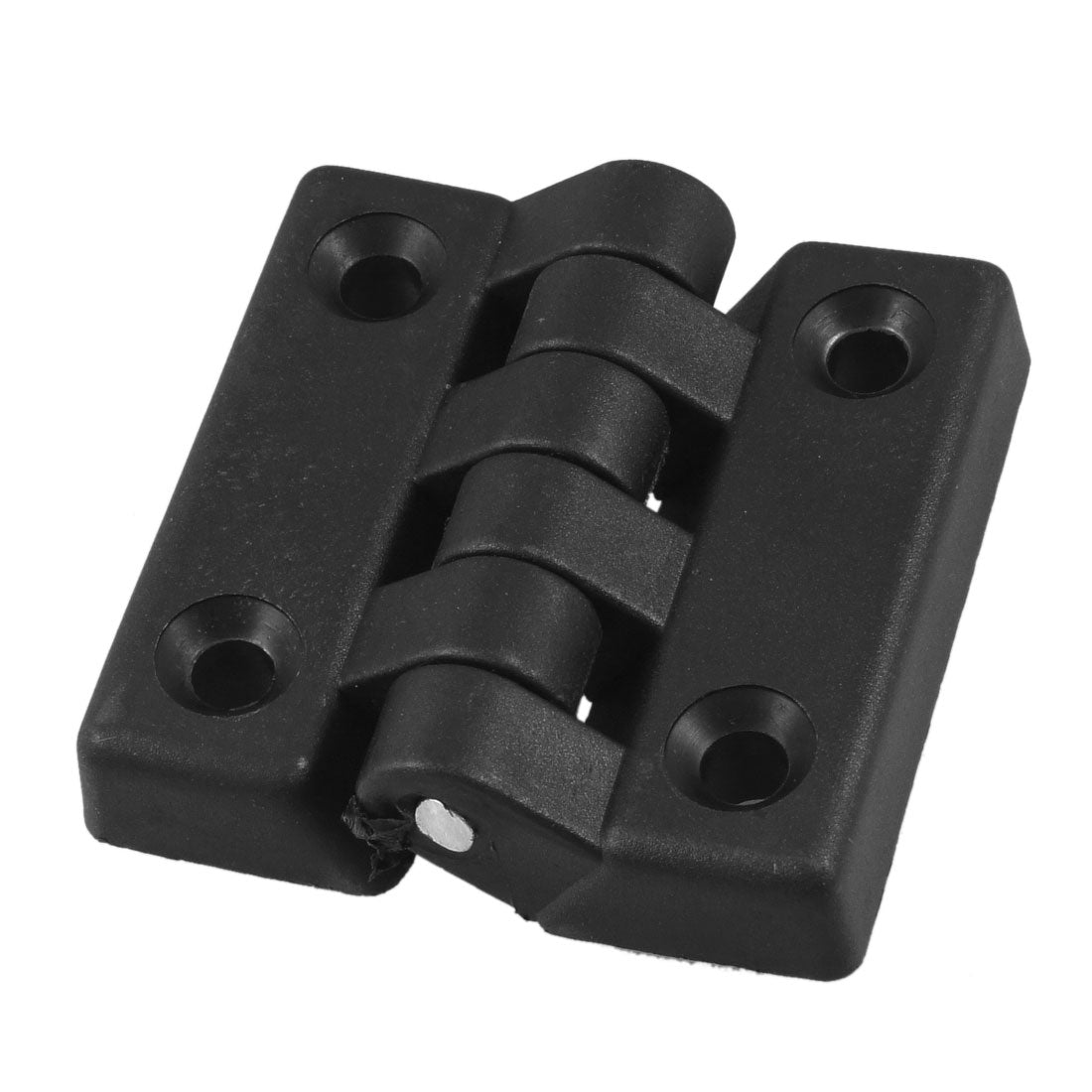 uxcell Uxcell 65mm x 64mm Cabinet Door Plastic Ball Bearing Hinge Black