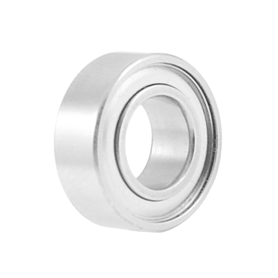 uxcell Uxcell 8mm x 4mm x 3mm Metal Double Sealed Ball Bearing Silver Tone