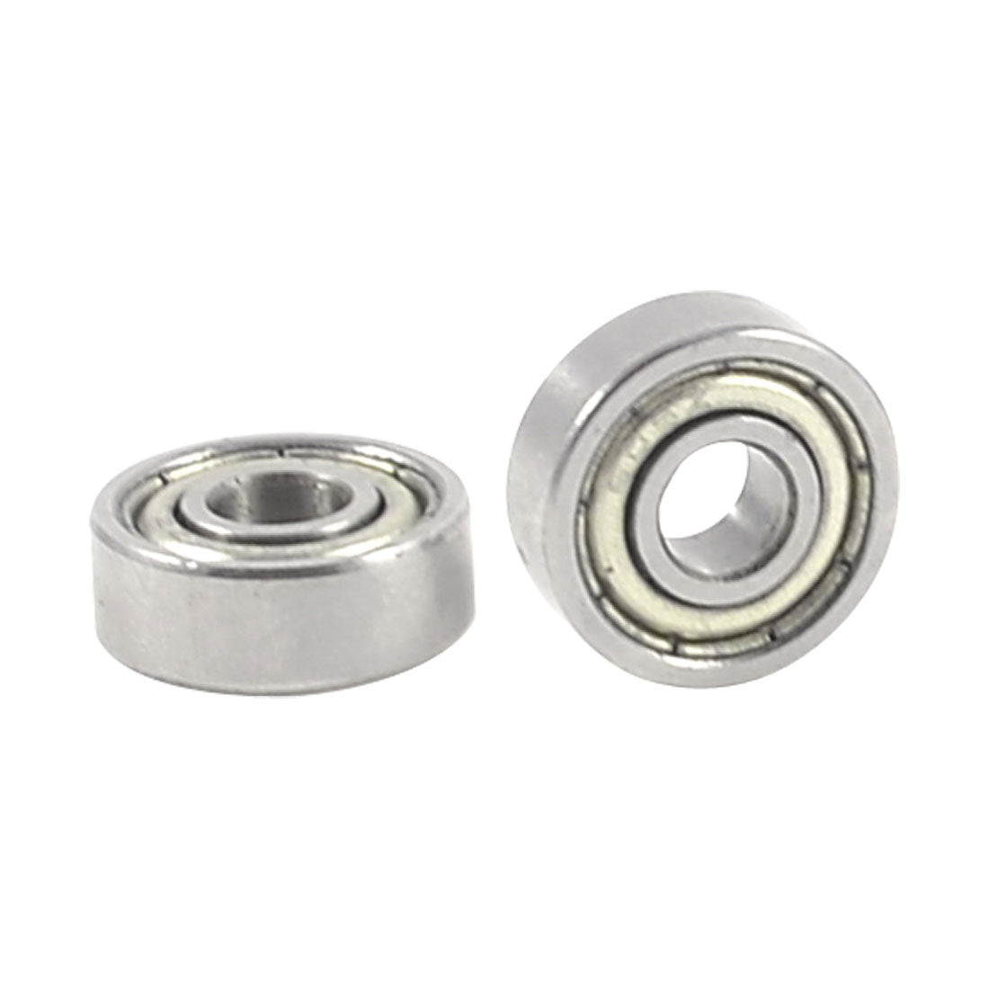 uxcell Uxcell 14mm x 5mm x 5mm Single Row Deep Groove Ball Bearing 605Z 2 Pcs