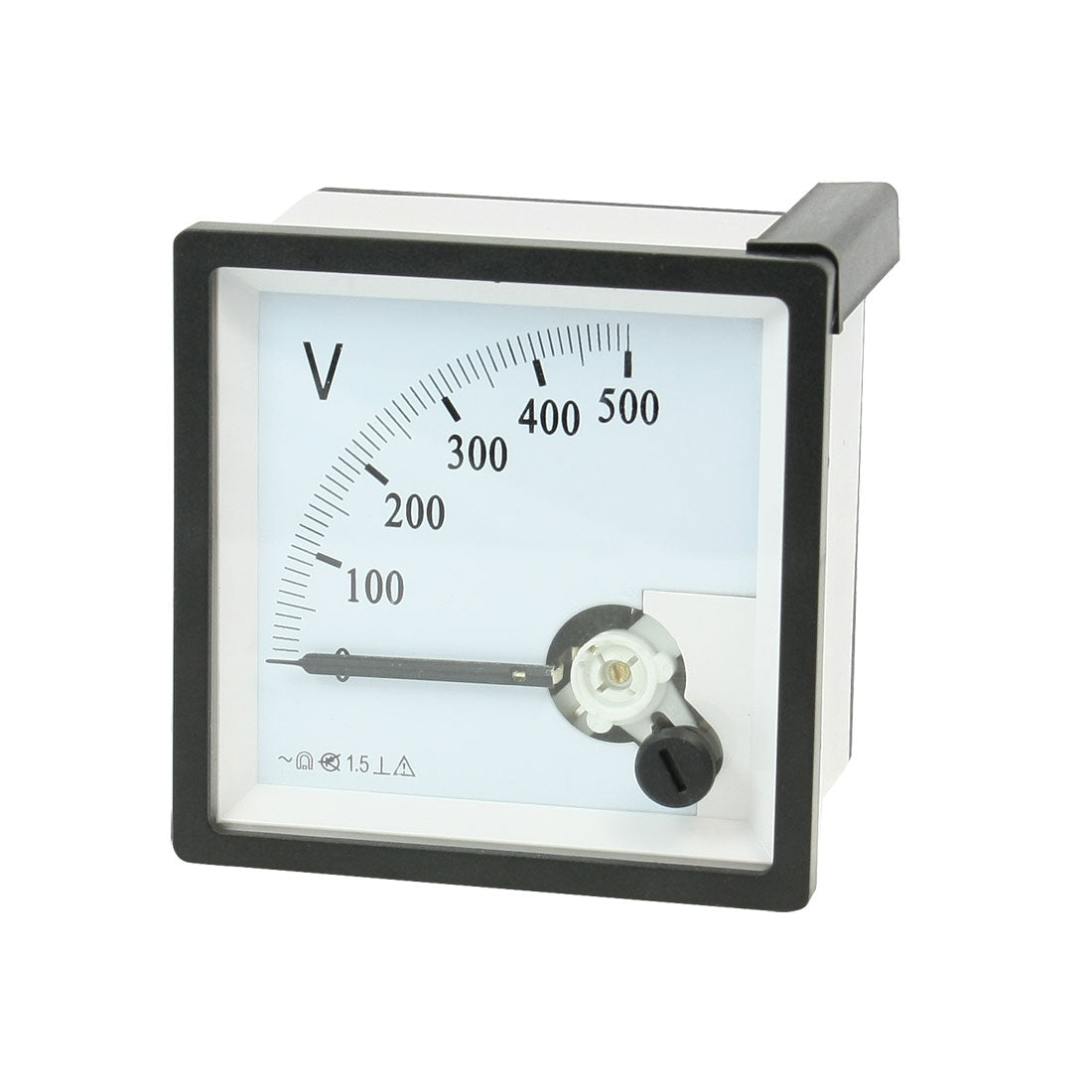 uxcell Uxcell AC 0-500V Zero Setting Square Dial Panel Analog Voltage Meter Voltmeter