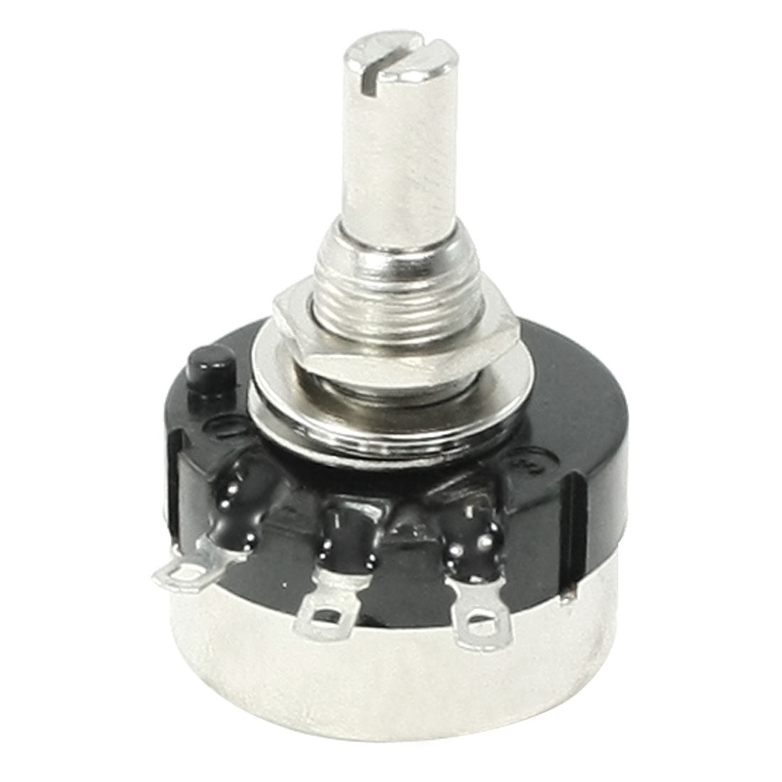 uxcell Uxcell RV24YN20S/B103 10K ohm 6mm Round Shaft Carbon Film Rotary Taper Potentiometer