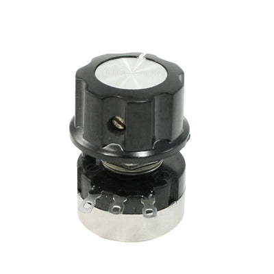 Harfington Uxcell RV24YN20S 5K ohm Single Turn Carbon Film Rotary Taper Potentiometer w Knob