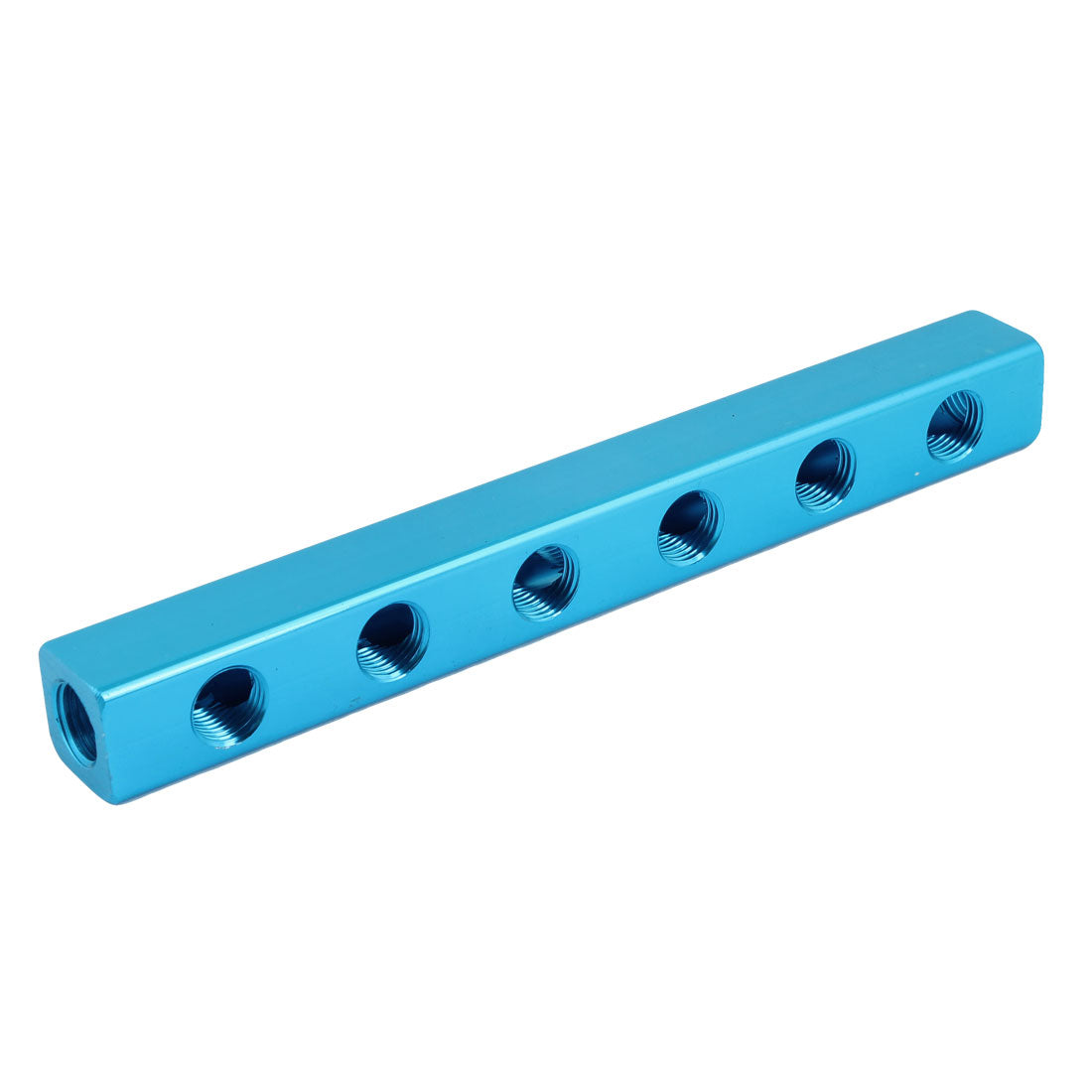 uxcell Uxcell Blue 1/PT 10.16 cm 6-fach, 9-Port Luft Druckluftzylinder KRÜMMER, Splitter de