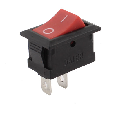 Harfington Uxcell Electric Grinder Part SPST 2 Terminal Latching Rocker Switch 250VAC 6A 125VAC 10A