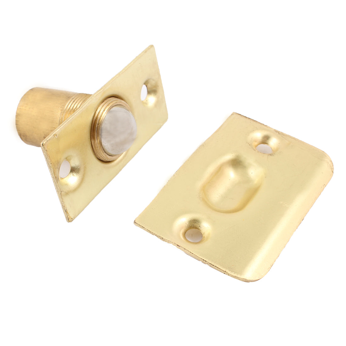 uxcell Uxcell Gold Tone Hardware Closet Door Ball Catch Latch Catcher w 4 Screws