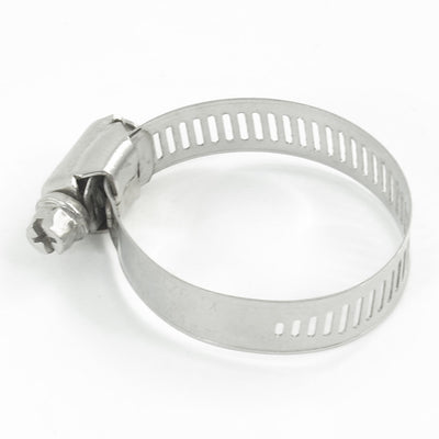 Harfington Uxcell 21-44mm Silver Tone Stainless Steel Hoop Ring  Gear Hose Clamp Adjustable