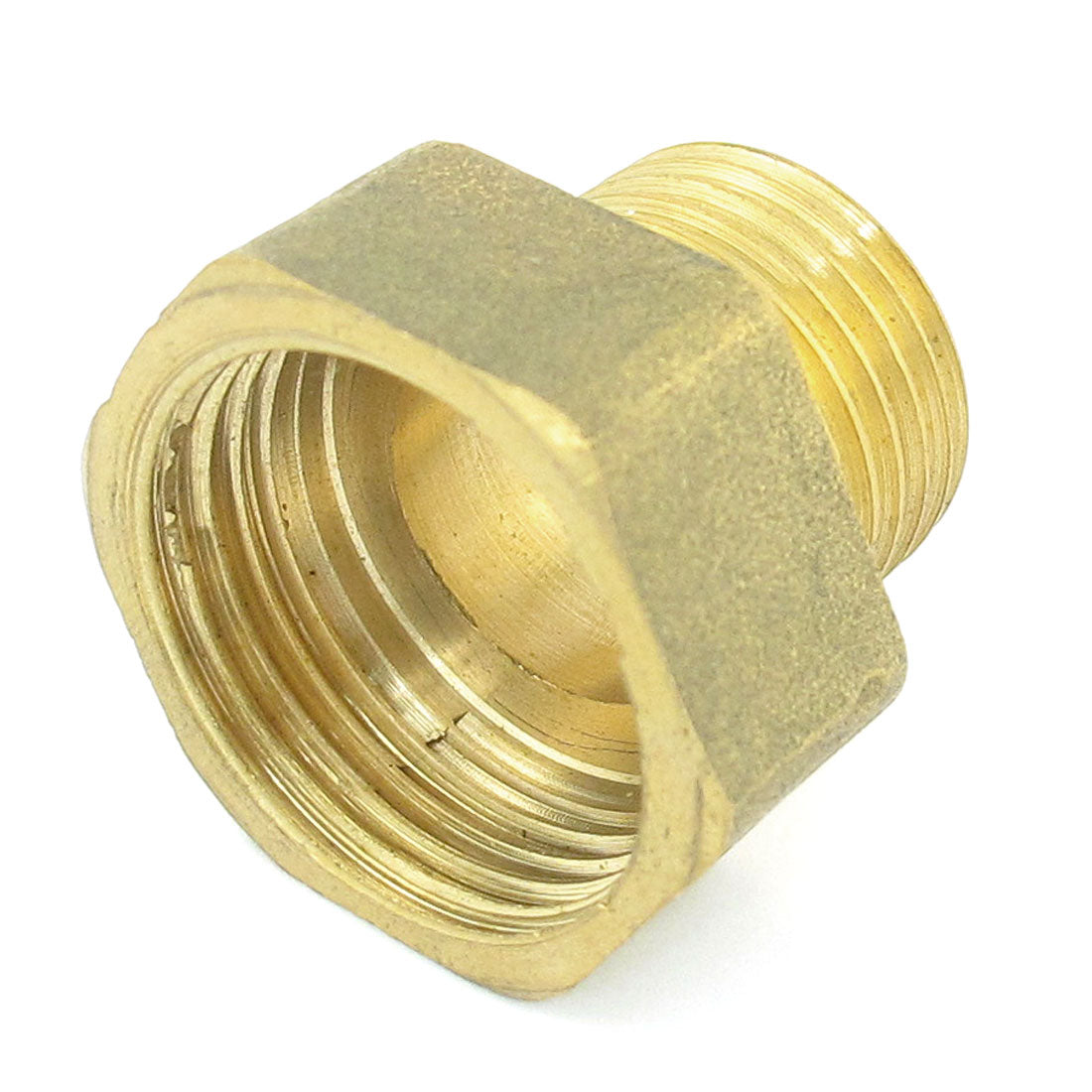 uxcell Uxcell Hydraulic 1/2PT Male to 3/4PT Female Thread Pipe Hex Reducing Bushing Adapter