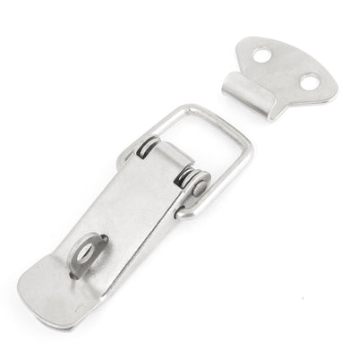 Harfington Uxcell Toolbox Safeguard Locking Toggle Latch 2.8" Long Silver Tone