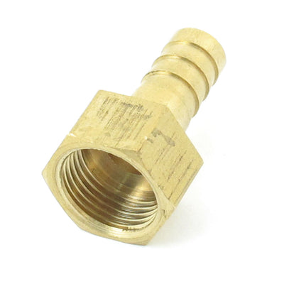 Harfington Uxcell 3/8" PT Female Thread 10mm Air Pneumatic Gas Hose Barbed Fitting Coupling