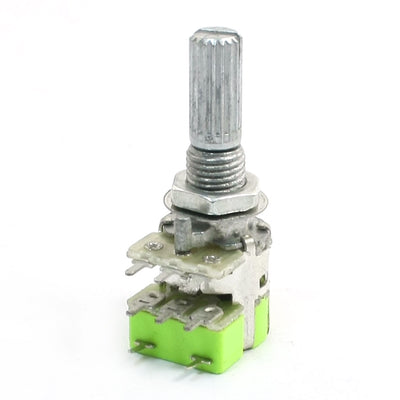 Harfington Uxcell Stereo B503 50K Ohm Dual Linear Taper Volume Control Potentiometer Switch