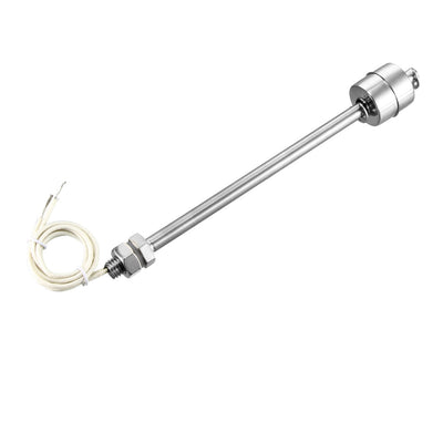 Harfington Uxcell 200mm Wired Stainless Steel One Ball Float Switch Water Level Sensor