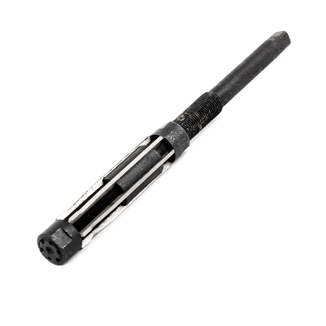 uxcell Uxcell Black HSS Square End Adjustable Size Range 15.25mm-17mm Hand Reamer