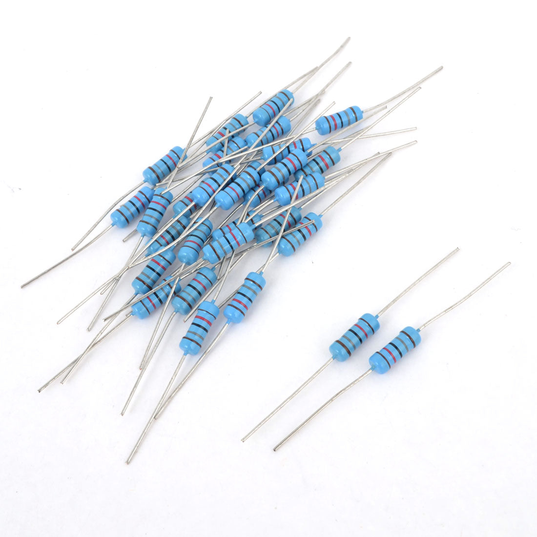 uxcell Uxcell 30 Pcs Axial Lead 1W 1% Tolerance 18K Ohm Flameproof Metal Film Resistor