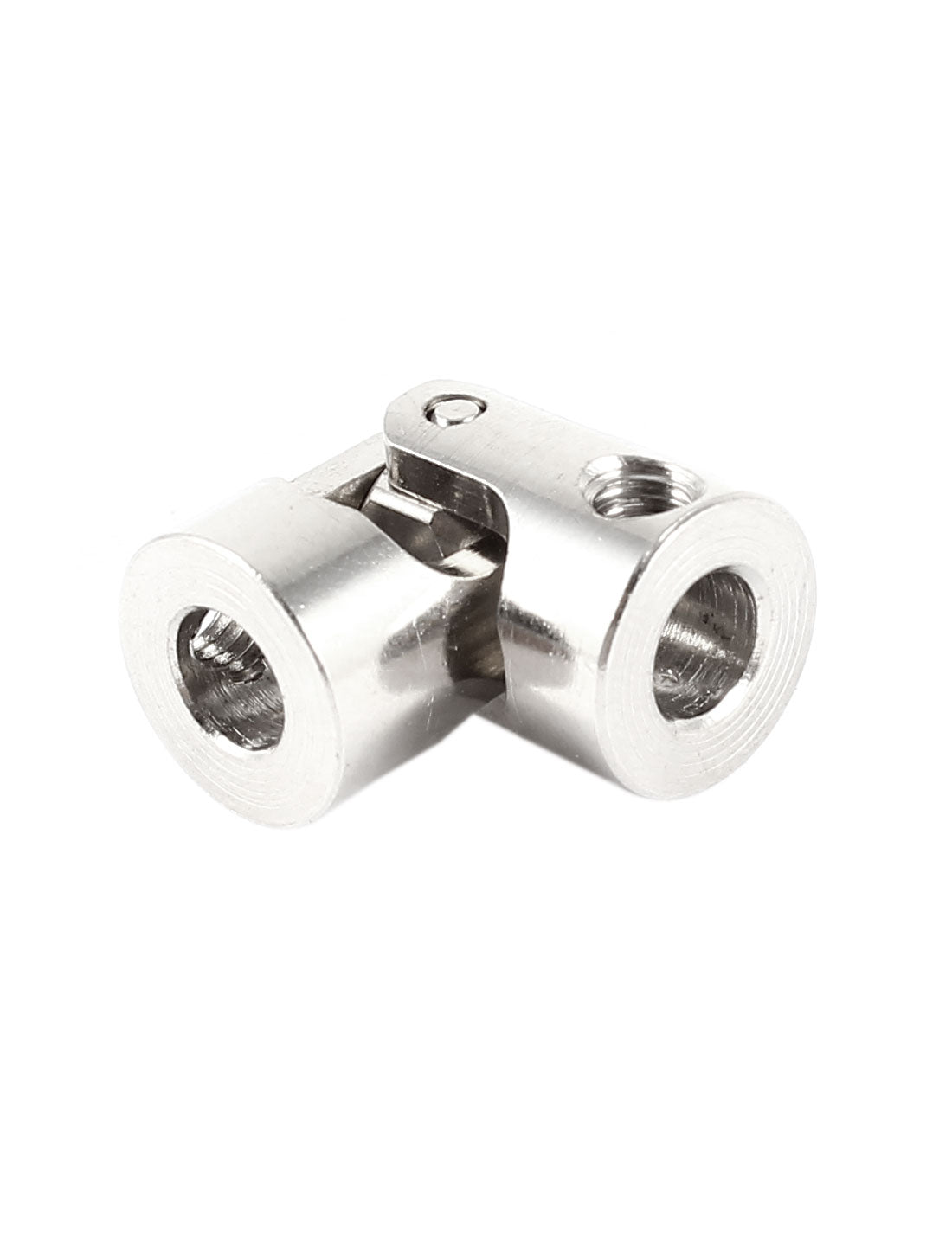 uxcell Uxcell 5mm to 5mm Inner Dia 360 Degree Rotatable Metal Mini Universal Joint Connector for RC Airplane Boat Model