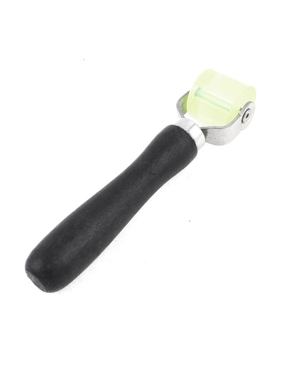 Harfington Uxcell Car Sound Dampening Mat Installation Rubber Roller Wheel Black 3x3.5cm