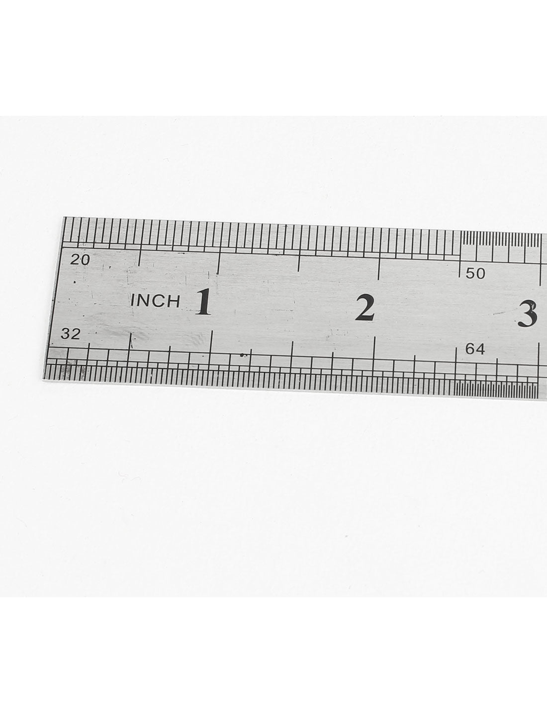 uxcell Uxcell Office Measurement Tool Dual Sides Straight Ruler Rule 50cm 20"