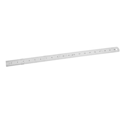 Harfington Uxcell Office Measurement Tool Dual Sides Straight Ruler Rule 50cm 20"