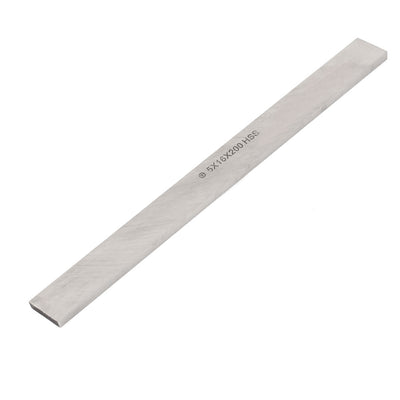 Harfington Uxcell CNC Lathe High Speed Steel HSS Rectangle Cutting Tool Bit Bar 5mmx16mmx200mm