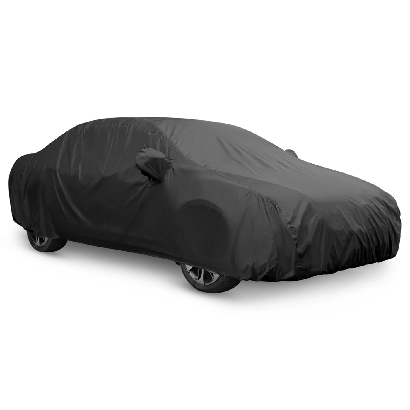 uxcell Uxcell Stormproof Waterproof Breathable Black CAR COVER Durable Outdoor Indoor