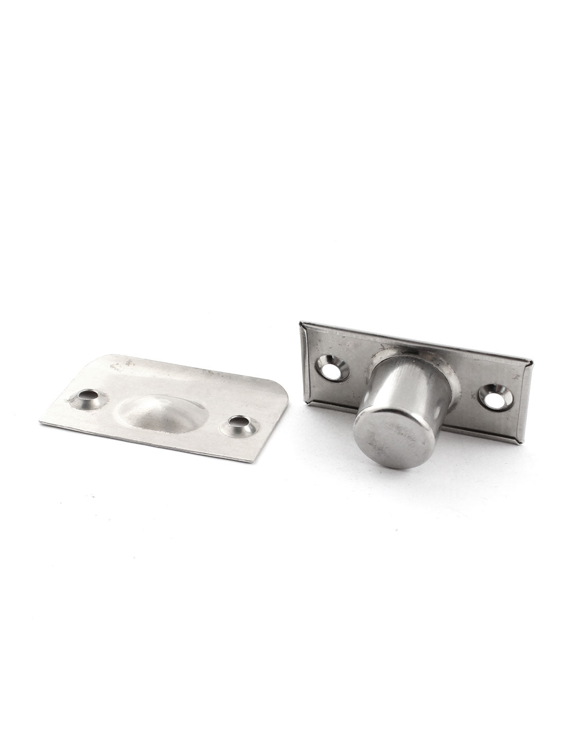 uxcell Uxcell Closet Door Fitting Silver Tone Stainless Steel Ball Catch Set