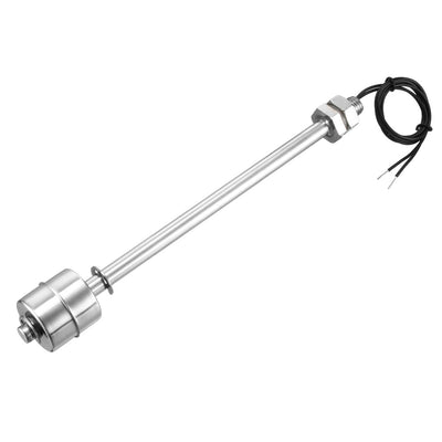 Harfington Uxcell 195mm Stainless Steel Tank Pool Water Level Liquid Sensor Vertical Float Switch