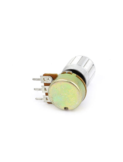 Harfington Uxcell 2 Pcs 5K OHM Linear Taper Rotary Potentiometer 5KB B5K Pot Shaft Length