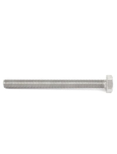 Harfington Uxcell M8 x 85mm Metric A2 Stainless Steel Fully Threaded Hex Hexagon Head Screw Bolt 5 Pcs