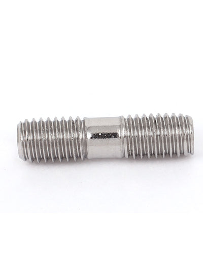 Harfington Uxcell M8 x 30mm Metric A2 Stainless Steel Double End Threaded Stud Screw Bolt 5 Pcs