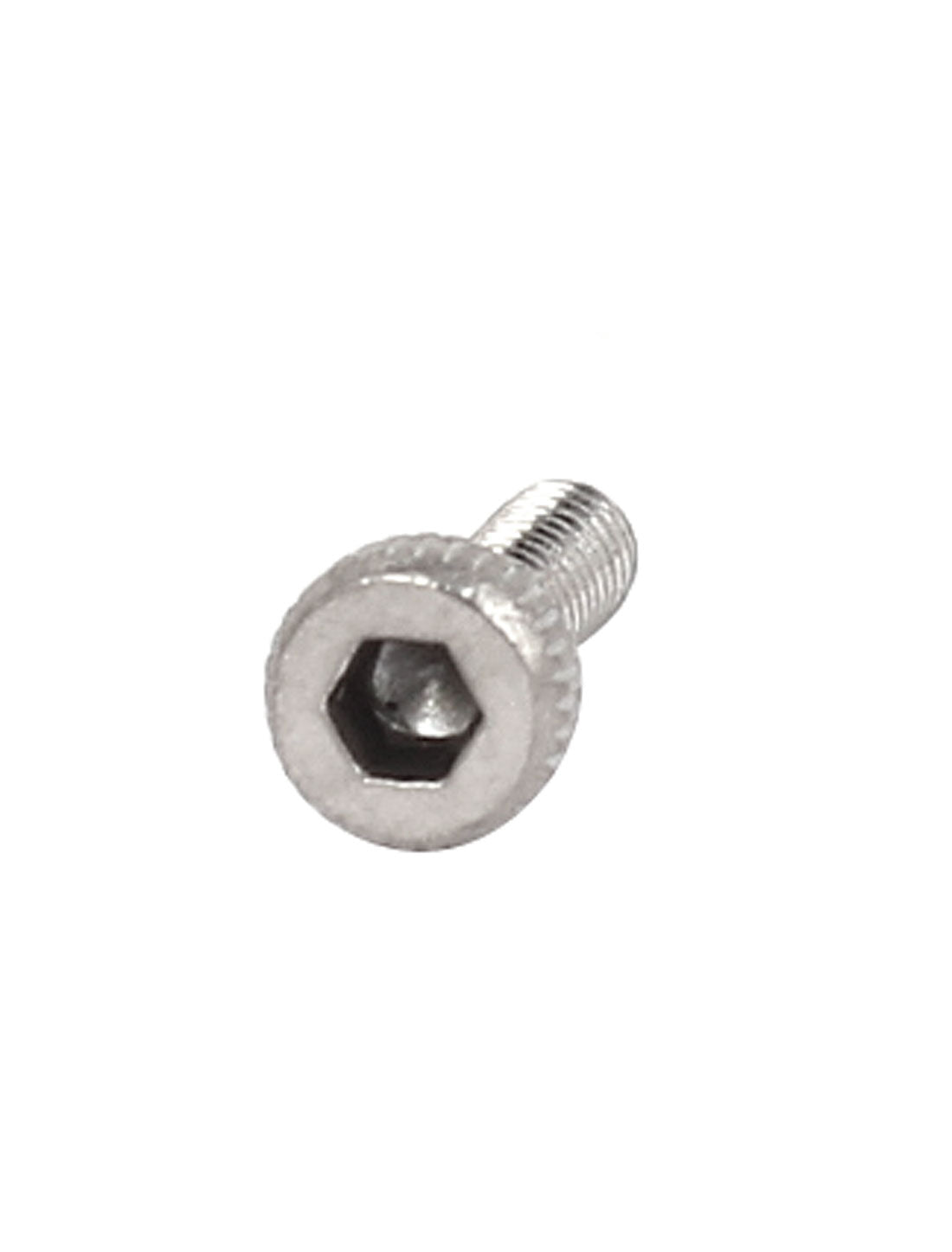 uxcell Uxcell 100 Pcs 8mm Long M2x6mm Stainless Steel Hex Socket Head Cap Screws 0.4mm Pitch