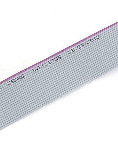 Harfington Uxcell 2.54mm Pitch IDC 20-Pin F/F Connector Extension Flat Ribbon Cable 148cm Length