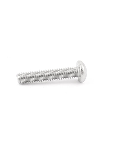 Harfington Uxcell 50 Pcs M4 x 22mm Stainless Steel Phillips Head Machine Screws 25mm Long